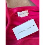 Lovers + Friends  Dominique Bodysuit in Dark Pink XSmall New Womens Halter Photo 6