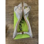 Sam Edelman Women's Cindie Kitten Heel Mule Size 8.5 Rhinestone Silver Photo 6