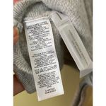 Loft Wool Blend Gray Tie Bottom Mock Neck Sweater Size Small Photo 5