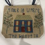 Home is where the heart is homemade bag Photo 2