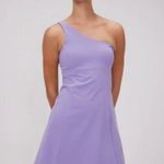 Outdoor Voices One Shoulder Dress - Lavender Women's sz. XL w/Built-in Shorts Photo 0