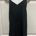 Ann Taylor Loft Black Slip Dress Photo 2