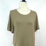 Madewell Texture & Thread Flutter-Sleeve Top Size M Photo 7