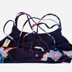 Athleta  Hyper Focused Sports Bra Strappy Floral M Photo 3