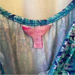 Lilly Pulitzer Lana Romper in Tortuga Time Blue Size Small Photo 8