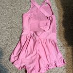 Athletic Romper Pink Size L Photo 2