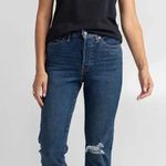 Levi's  Wedgie Fit Straight‎ Jeans Medium Destructed Size 29 Photo 0