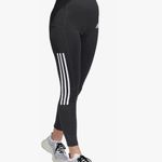 Adidas  High Rise 3-Stripe Aeroready‎ Leggings Black Medium Running Gym EUC Photo 1