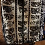 Laurel Burch Wild Cats Black White Navy Foiled Crossbody Bag Adjustable Photo 8