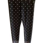 Lou & grey Black White Diamond High Rise Leggings Medium Photo 0