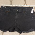 Gap  4” low rise stride short Black Denim Women's Shorts Photo 2