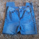 Satin Doll Studded Raw Hem Skinny Jeans 10 Blue Photo 7