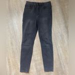 Forever 21 Y2K High Rise Faded Black Skinny Jeans Women’s 29 Stretch Distressed Grunge Goth Photo 1