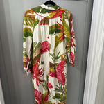 Farm Rio Spring Forest Jumpsuit Tropical Leaves Print Size Medium Photo 2