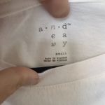 A New Day ‎ White Sequin Shirt Size Small Top Shine Like the Universe If Yours Photo 1