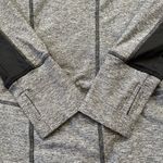 Champion Gray Black Semi Fitted Pullover Running Jacket Medium Photo 9