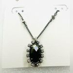 Kendra Scott Women's Necklace Long Pyrite Brown Brett Pendant New In Package Photo 1