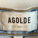 AGOLDE  Riley High Rise Jeans in Shatter Wash Photo 6