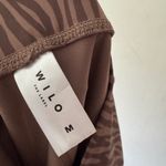 WILO The Label Brown Zebra Print Leggings Size M Photo 4
