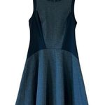 Mossimo Supply Co. Gray and Black Fit and Flare Mini Dress Size M Photo 0