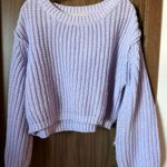 Miss Love Cropped Knit Sweater Photo 0