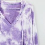 Theo And Spence Tie Dye Hoodie In Purple Marble Size M Photo 2