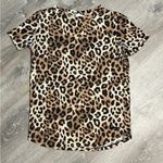 PINK - Victoria's Secret PINK Victoria’s Secret Cheetah Leopard Print Shirt Sz XS Animal Print Mob Wife Photo 0
