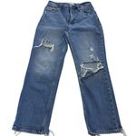 Abercrombie & Fitch Jeans Womens 27 Ultra High Rise Curve Love Distressed Photo 0