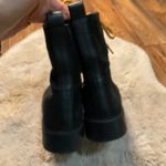 Urban Outfitters  Boots Size 8 Black Blair Suede Hiker Biker Moto Lace Up Lug Sol Photo 2