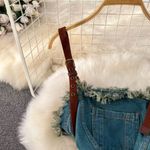 Unique Denim Midi Dress Photo 7