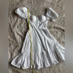Alamour the Label Katina Dress in White Cotton Poplin Size Small / S Photo 9