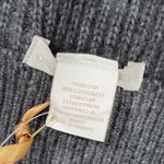 Christian Siriano Gray Pink Stripe Boxy Mock Neck Sweater M NWT Size M Photo 6