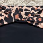 Black and Brown Leopard Print Bikini Bottom Size L Size L Photo 1