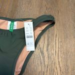 J.Crew Green 1989 Heritage Bikini Bottom Cheeky XXS Vacation High Leg Beach Photo 5