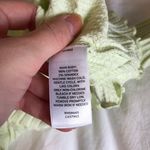 Nordstrom bp lettuce trim long sleeve eyelet crop top Photo 4