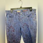 Pilcro Anthropologie  Size 31 The Slim Boyfriend Jeans Vintage Floral Print Boho Photo 3