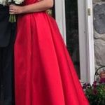 Prom Dresses Red Size 10 Photo 0