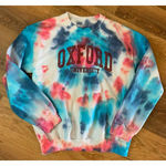 Women’s Tie Dye Oxford‎ University Crew Sweatshirt Size M Photo 2