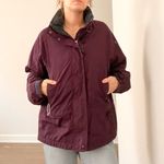 L.L.Bean Vintage  Purple Fleece Lines Ski Jacket Photo 3