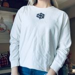 Disney Vintage ’s Winnie the Pooh Eeyore Snowflake Long Sleeve Winter T Shirt Photo 1