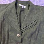 Danny & Nicole Vintage 2 Piece Pants Suit from Size 14 Dark Olive Green Photo 12
