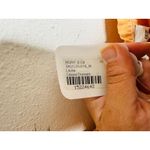 LOUNA Orange Square Neckline Puff Sleeves Chic Flowy Midi Dress size Medium Photo 7