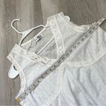 Powell Craft Nightgown NWT cotton dot lace midi womens White one size cottage Photo 2