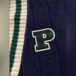 PINK - Victoria's Secret  NWT Navy and Cream Green Cardigan Size L Photo 7