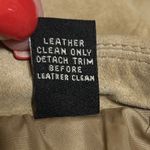 Valerie Stevens VTG Women Tailored Leather Suede Blazer M Tan Western Cowgirl Photo 8