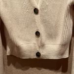 Ardene Women’s Chunky Knit Cream 3 button Cardigan Size Small Photo 3