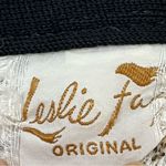 Vintage 70’s Leslie Fay Black and White Floral Maxi Dress S Black Photo 7