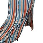 ASTR  THE LABEL Multi Color‎ Shift Dress Slits Tie Back EUC  Size XS Photo 3