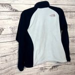 The North Face  Women’s Medium Fleece Jacket Denali Full Zip Navy Blue Gray Photo 3