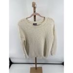 American Eagle  Vintage boyfriend crewneck metallic knit sweater size medium Photo 6